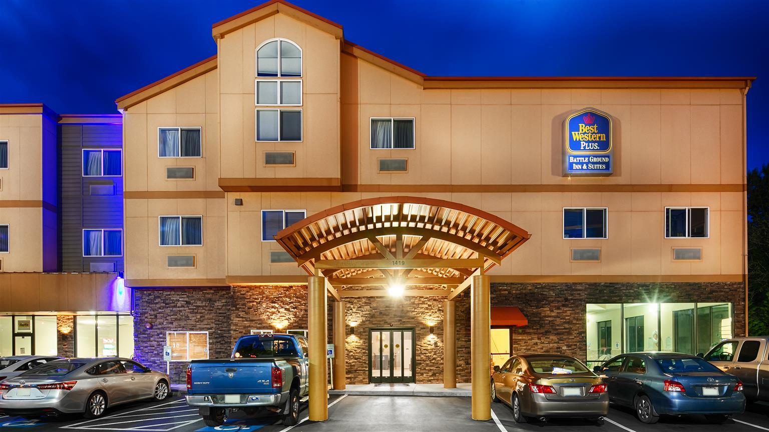 Best Western Plus Battleground Inn & Suites Battle Ground Exterior foto